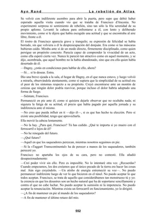 La rebelion de atlas