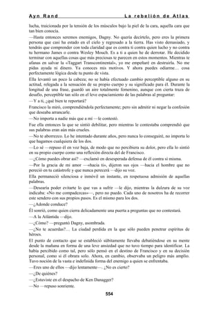 La rebelion de atlas