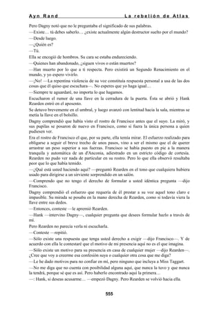 La rebelion de atlas