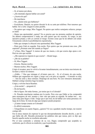 La rebelion de atlas