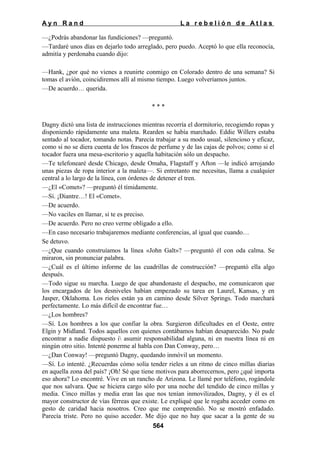 La rebelion de atlas