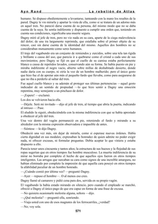 La rebelion de atlas