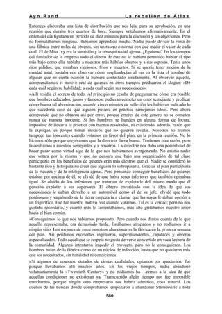 La rebelion de atlas