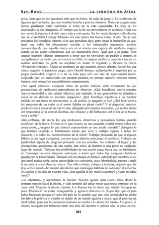 La rebelion de atlas