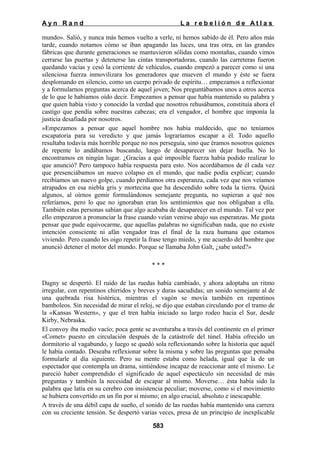 La rebelion de atlas