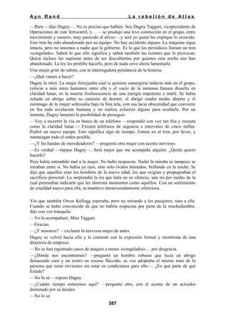 La rebelion de atlas