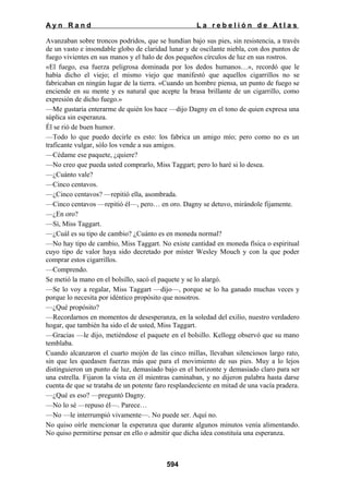 La rebelion de atlas