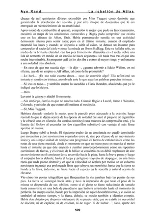 La rebelion de atlas