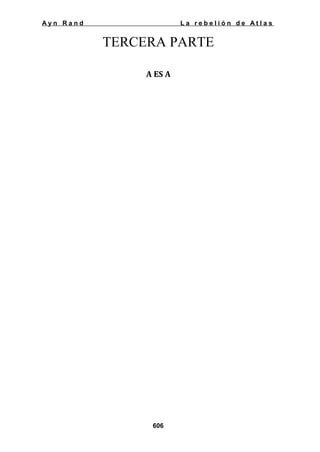 La rebelion de atlas