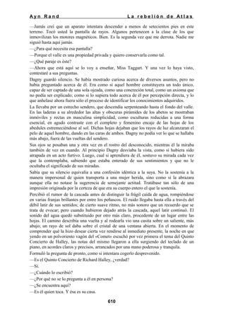 La rebelion de atlas