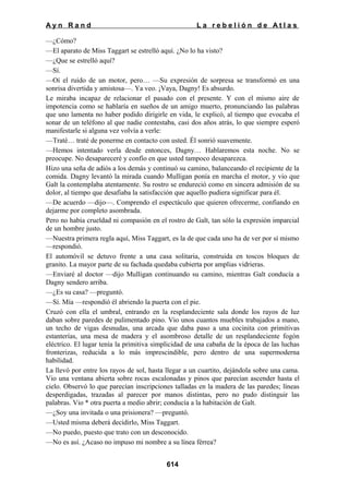 La rebelion de atlas