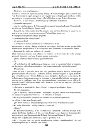 La rebelion de atlas