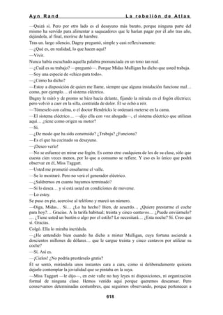 La rebelion de atlas