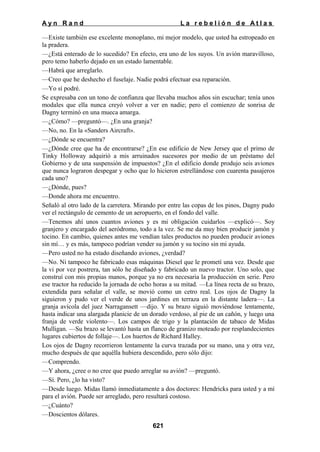 La rebelion de atlas