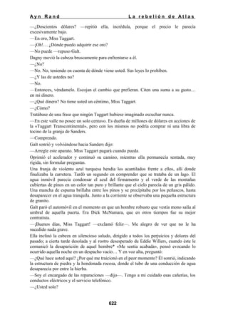 La rebelion de atlas