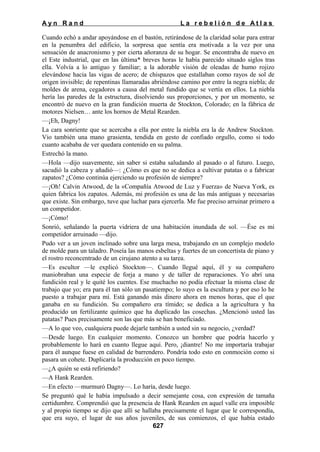 La rebelion de atlas