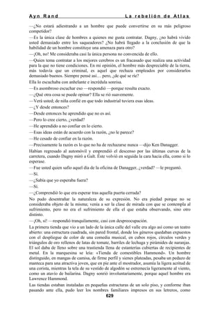 La rebelion de atlas