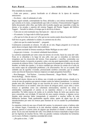 La rebelion de atlas