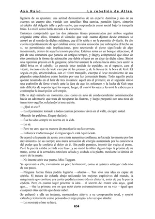 La rebelion de atlas