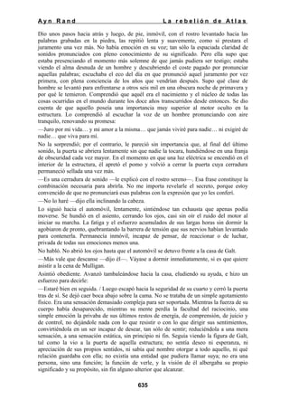 La rebelion de atlas