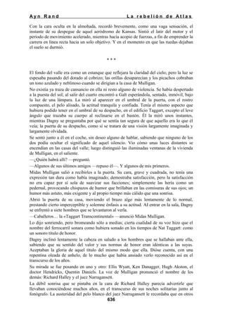 La rebelion de atlas