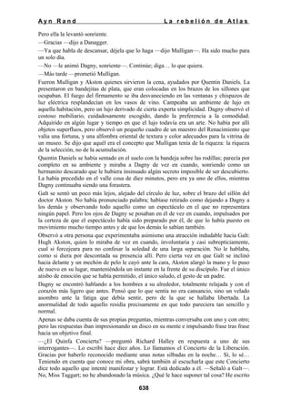 La rebelion de atlas