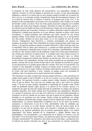 La rebelion de atlas