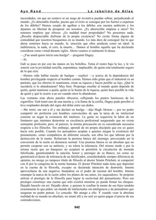 La rebelion de atlas