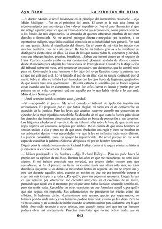 La rebelion de atlas