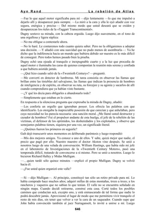 La rebelion de atlas