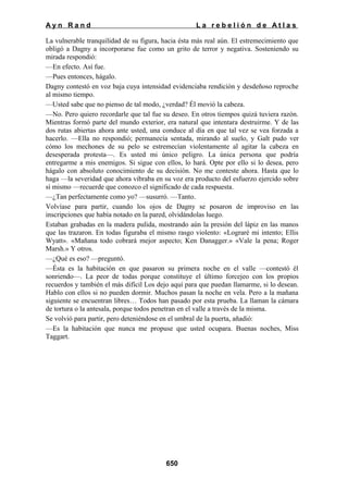 La rebelion de atlas