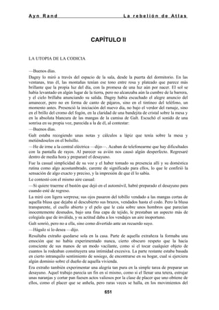 La rebelion de atlas