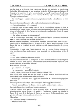 La rebelion de atlas