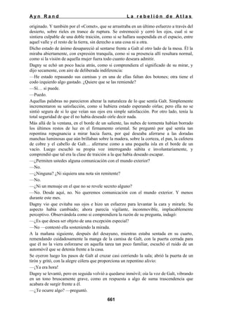 La rebelion de atlas