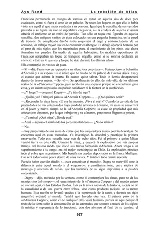 La rebelion de atlas