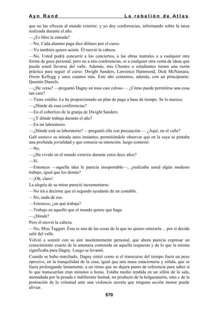 La rebelion de atlas