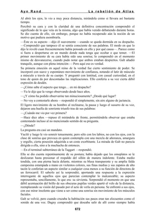 La rebelion de atlas