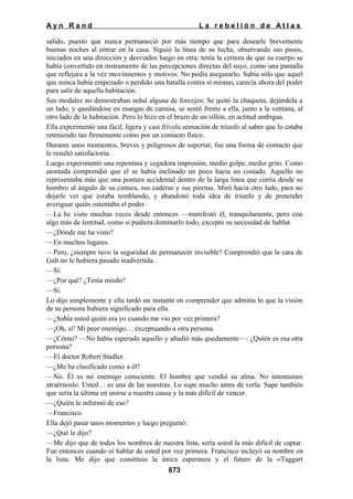 La rebelion de atlas