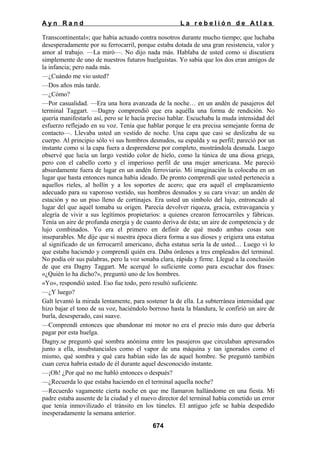 La rebelion de atlas