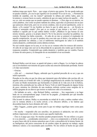 La rebelion de atlas