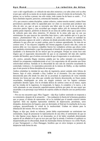 La rebelion de atlas