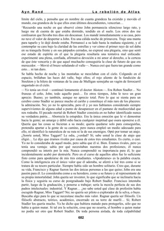 La rebelion de atlas