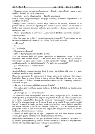 La rebelion de atlas