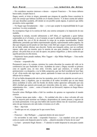 La rebelion de atlas