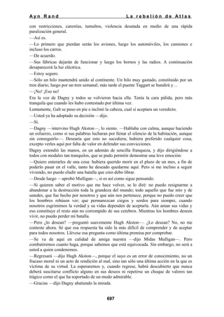 La rebelion de atlas