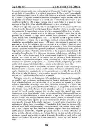 La rebelion de atlas