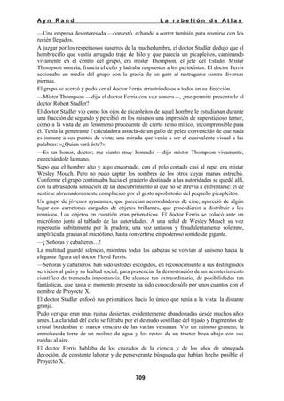 La rebelion de atlas