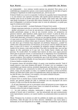 La rebelion de atlas