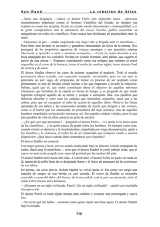 La rebelion de atlas