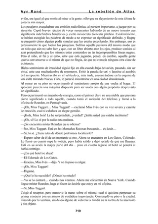 La rebelion de atlas